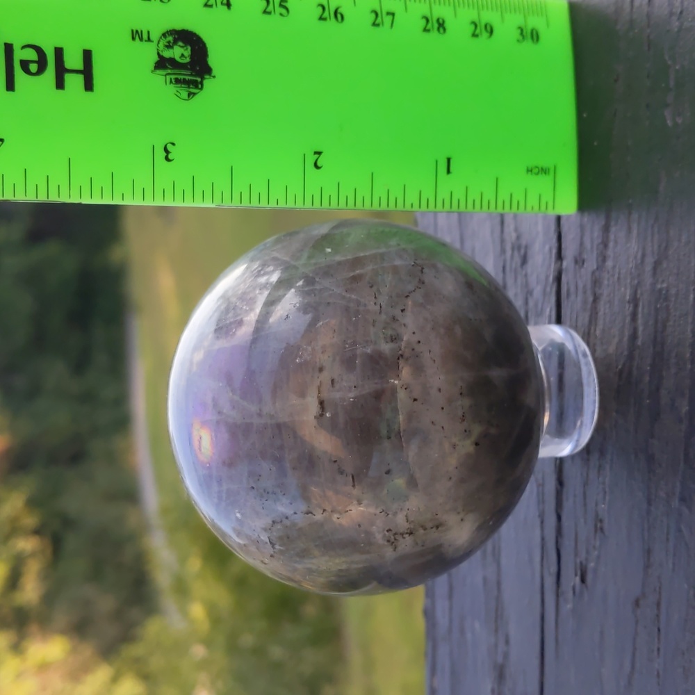 Labradorite sphere